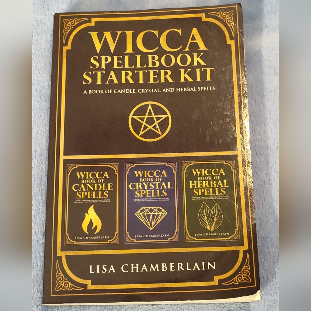 NEW! Wicca Spellbook Starter Kit by - Lisa Chamberlain